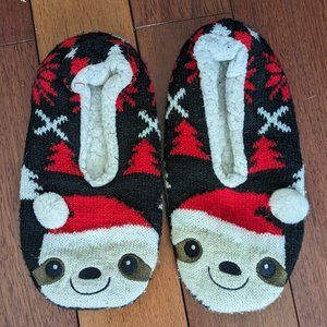 *FREE ADDON* Christmas Sloth Grippy Socks